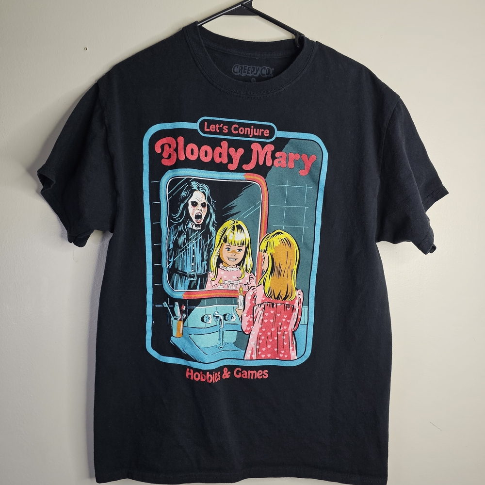 Black  T-Shirt with Bloody Mary Design